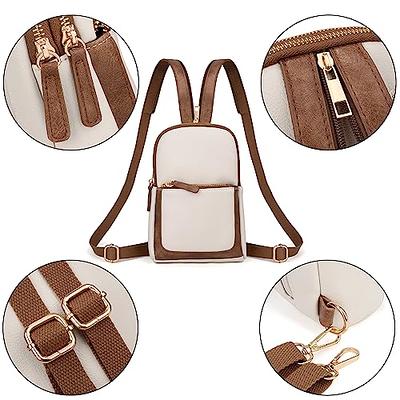 LAFRIOUS Mini Backpack Purse, PU Leather Convertible Women Travel Daypack  Multipurpose Design Handbag Anti-theft Shoulder Bag with Detachable Shoulder  Strap Brown : Amazon.in: Fashion