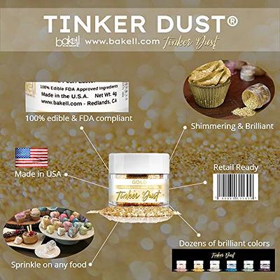 (bulk30g) Edible Gold Dust for Cake Decorating, Gold Luster Dust Edible Glitter for Cakes, Drinks, Gold Food Coloring, Edible Gold Paint, Edible Cake
