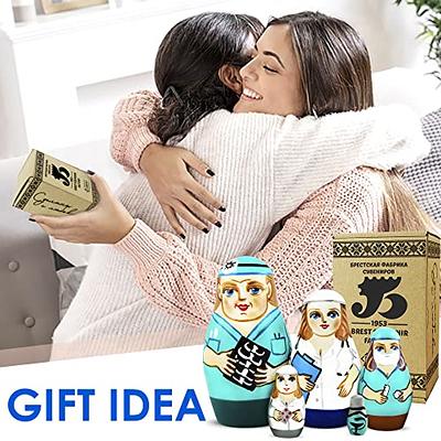 Sabary 5 Pcs Nurse Gift Peace Love Nursing Graduation Gift Set