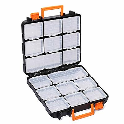 MIXPOWER 16 Detachable Sections 13.5-inch Toolbox, Removable Tool Box,  Double side, Excellent Box for Storing Screws Nuts,Bolts and Small Tools -  Yahoo Shopping