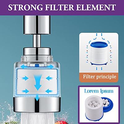 Water Faucet Filter Cartridge Replacements, Faucet Water Filter  Replacements for Faucet Bathroom Sink Filter Removes Chlorine Fluoride  Heavy Metals for B0BBB3C1CG - Yahoo Shopping