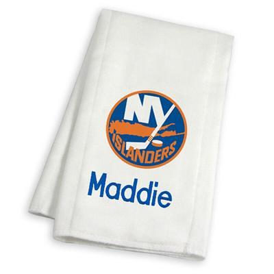 Infant White New York Yankees Personalized Burp Cloth 3-Pack