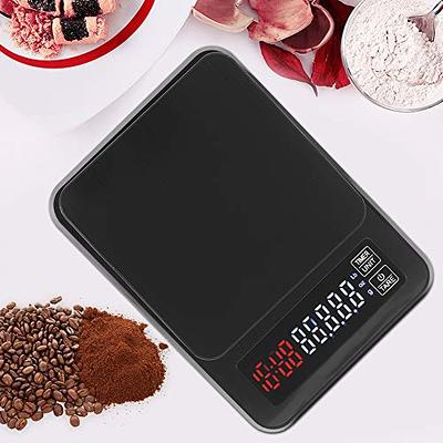 Digital Kitchen Food Scale, 3Kg/0.1g USB Recharging Kitchen Scale