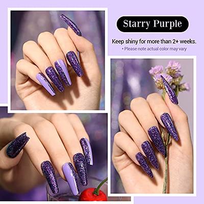 Color Changing Thermal Gel Nail Polish Winter Purple Red Colors Semi  Permanent | eBay