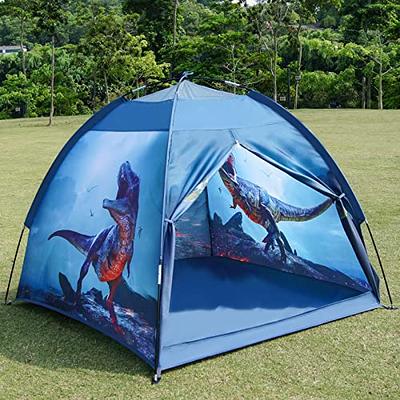 HopeRock Dinosaur Kids Tent with Roar Button, Kids Play Tent with