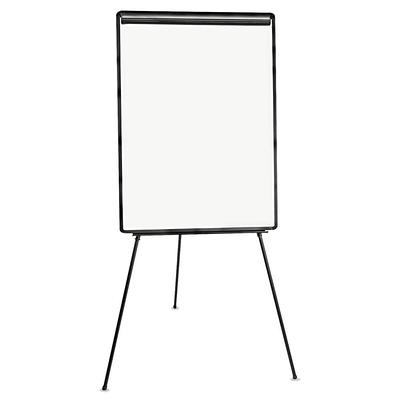 Universal Foldable Double Sided Dry Erase Easel 28.5 x 37.5 White/Black