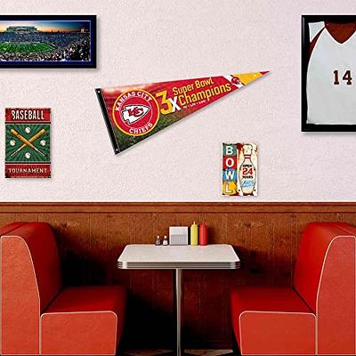 Winning Streak Sports NFL Pittsburgh Steelers Super Bowl Champions Banner -  Wall Decor for Sports Fans