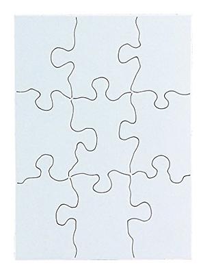 Roylco Blank Cardboard Puzzle Pieces - Yahoo Shopping