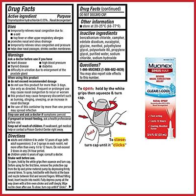 SinuCleanse Soft Tip Squeeze Bottle Nasal Wash Irrigation System, Relieves  Nasal Congestion & Irritation from Cold & Flu, Dry Air, Allergies, Includes