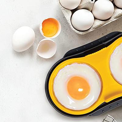 Dexas Duo Egg Cooker/Microwave Egg Poacher,Black/Yellow,GEC2-1235-432 -  Yahoo Shopping