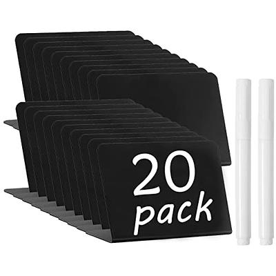 Small Chalkboard Label Stickers With Marker - 60 labels – woopDIY