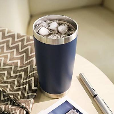 DOMICARE 20oz Stainless Steel Tumbler Bulk with Lid, Double Wall Vacuum  Insulated Travel Mug, Powder Coated Coffee Cup, Stainless Steel, 4 Pack -  Yahoo Shopping