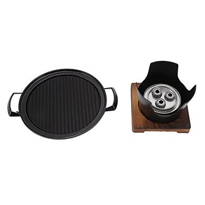 IKENAGA Cast-Iron Yakiniku Barbecue Griddle Water Pan for Portable