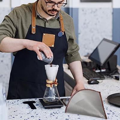BRIKINTE Reusable Coffee Filter for Ninja Coffee Maker, 4 cone