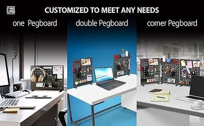 G-PACK PRO Clamp-on Desk Pegboard, Standing Desk Accessories for Office, Gaming  Desk Organizer, Privacy Panel for Desk, Work Desk Organizer, 16.5 x  12.5-inch, S1 Black - Yahoo Shopping