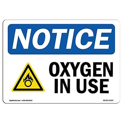 Notice Sign - Argon Gas - OSHA