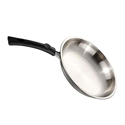 Demoyaya One Egg Frying Pan, Mini Induction Frying Eggs Pan, 4.7 Single Egg Durable Small Pan with Handle Heat Resistant Non Stick Pot, Portable