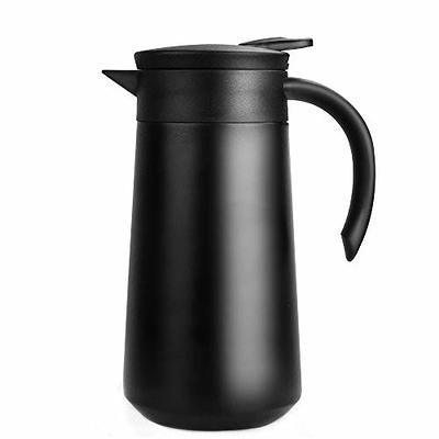 2/3L Large Capacity Stainless Steel Thermal Coffee Carafe Office Thermos  Kettle