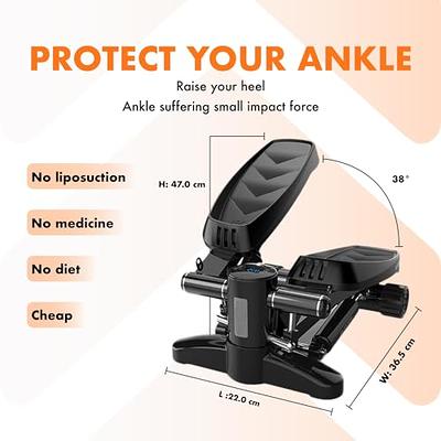 Tohoyard Steppers for Exercise, Mini Stepper with LcD Monitor