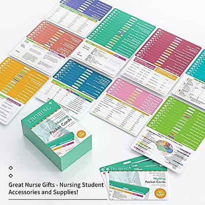 93 Nursing Badge Reference Cards, Trobing Nursing School