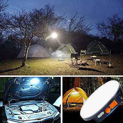 Retro LED Camping Lantern Rechargeable Tent Lights, Power Bank