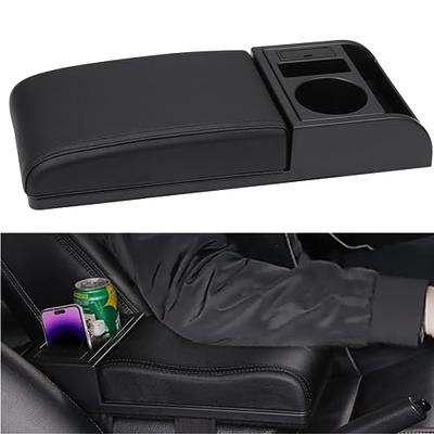 yeesport Auto Center Console Armrest Pillow, Car Armrest Cushion with  Storage Box Cup Holder, Universal Car Center Console Cover Car Armrest  Storage Box for Most Vehicles - Yahoo Shopping