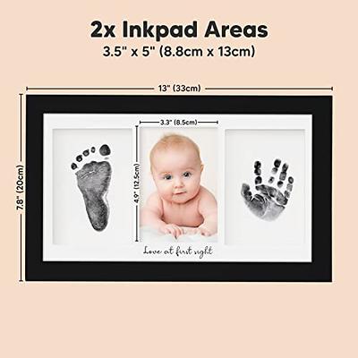  Baby Footprint Kit Ink Pad for Baby Hand and Footprints - 4  Pack Baby Hand and Footprint Kit,Newborn Footprint Kit Baby  Keepsake,Inkless Hand and Footprint Kit : Baby