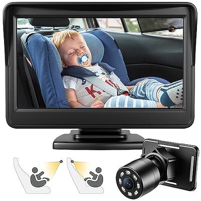 Baby Mirror for Car, Back Seat Baby Car Camera with Night Vision