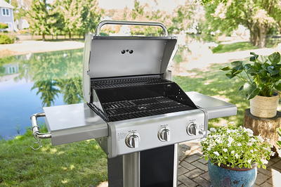 Outdoor Garden Expert Grill 3 Burner Propane Gas Grill &BBQ