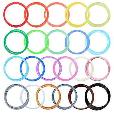 3D Pen PLA Filament Refills 1.75mm, 16 Colors, 10 Foot per Color, Total 160  Foot