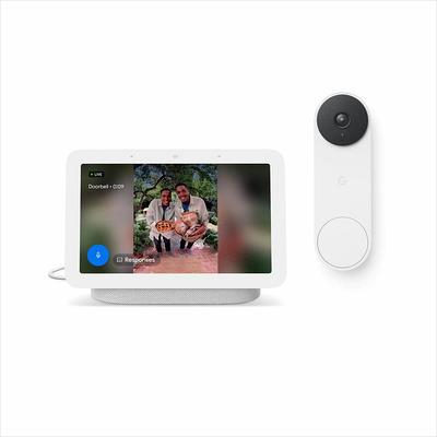 Google Nest Hub 7” Smart Display with Google Assistant (2nd Gen) - Chalk :  Electronics 