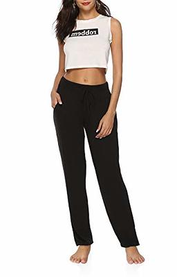 Flare Yoga Pants Petite Yoga with Pocket Women High Trousers Waist Straight  for Yoga 4XL Yoga Pants for (Black, XXL) at  Women's Clothing store
