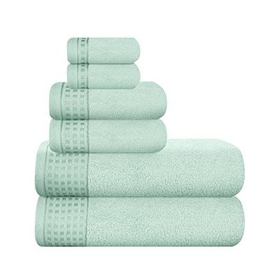 NY Loft 100% Cotton Towel Set  Super Soft and Absorbent Quick-Dry