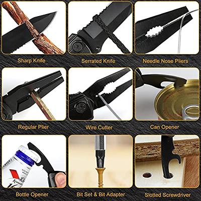 Mens Gifts, Multitool Pocket Knife, Gifts for Men Husband, Father's Day  Birthday Gifts, Utility Knife Folding Tactical Knife With Blade, Plier,  Screwdriver for Camping Hiking Fishing - Yahoo Shopping
