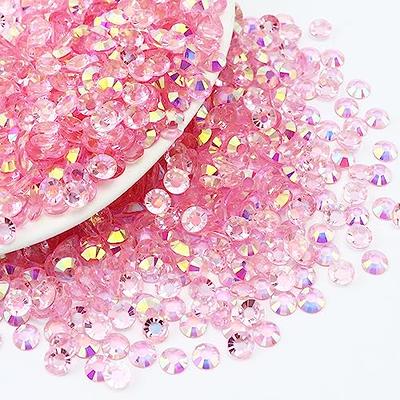 Briskbloom 10000PCS 2mm Resin Flatback Rhinestone, Transparent Light Pink  AB Flatback Jelly Rhinestones for Crafts, Tumblers, Mugs, Bottles, Nails,  Loose Bling Diamond Gems Stone - Yahoo Shopping