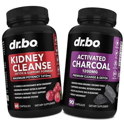 Kidney Cleanse Detox & Activated Charcoal - Natural Cranberry & Uva Ursi  Extract to Support Kidneys, Bladder & Urinary Tract Health - Coconut  Charcoal Pills for Stomach Gas & Bloating Support - Yahoo Shopping