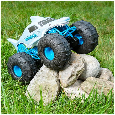 Monster Jam, Official Megalodon Storm All-Terrain Remote Control Monster  Truck for Boys and Girls, 1:15 Scale, Kids Toys for Ages 4-6+