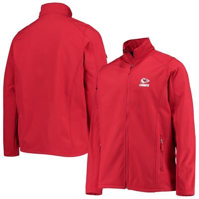 Kansas City Chiefs Black Soft Shell Jacket- Dunbrooke