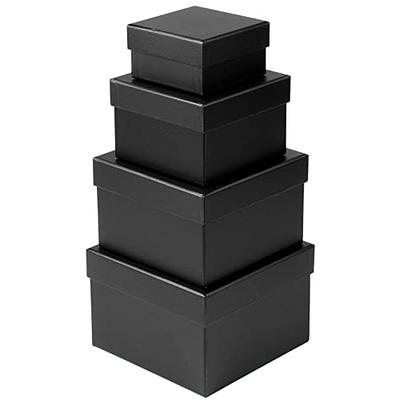 Assorted Sizes Stackable Gift Boxes with Lids