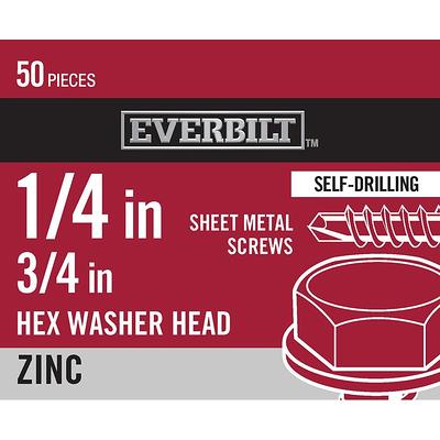 Everbilt #6 x 3/4 in. Phillips Flat Head Zinc Plated Wood Screw