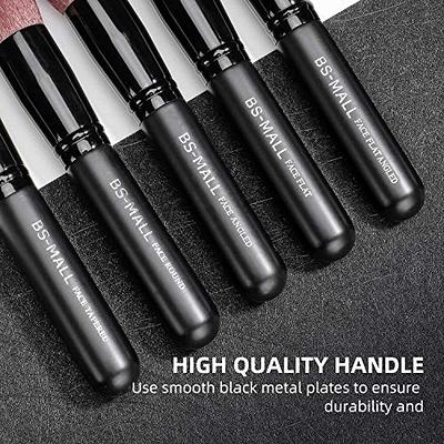 Makeup Brushes BS-MALL Premium Synthetic Foundation Powder Concealers Eye  Shadows Makeup 14 Pcs Brush Set, Rose Golden, with Case