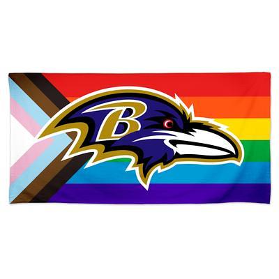 WinCraft Baltimore Ravens 30'' x 60'' Pride Spectra Beach Towel
