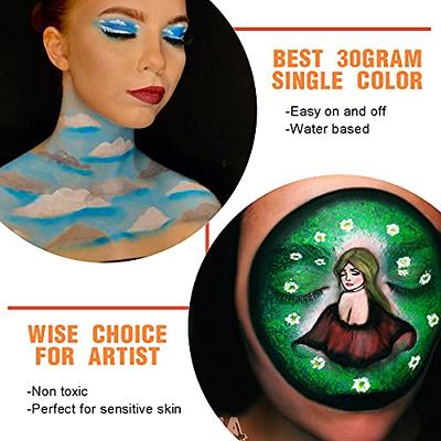 Face Body Paint Set, FantasyDay Professional Non-Toxic Face