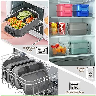 Grey 1 tier bento box  Microwave & dishwasher safe