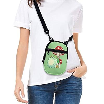 WITERY Women Pu Leather Shoulder Crossbody Bags Mini Messenger Bag  Cellphone Bags Wallet