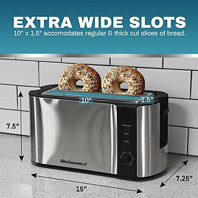 Toaster, 2 Extra Wide Slots, Warming Rack