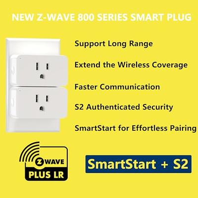 Z-wave Plus 800 Indoor Mini Smart Plug - with Power Meter