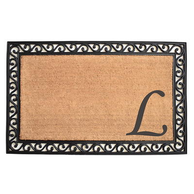 J&V Textiles Home Outdoor Coir Doormat 18 x 30