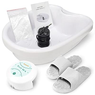 Neprock Foot Spa Bath Massager with Heat, Pedicure Foot soak tub