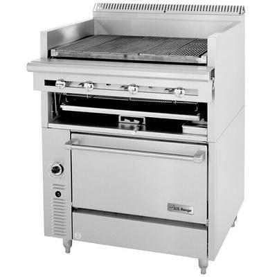 Cooking Performance Group R-CPG-36-NL 6 Burner Gas Countertop Range / Hot  Plate - 132,000 BTU